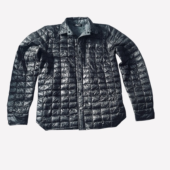 The North Face Black Thermaball Puffer Jacket Mens Small NWOT - Picture 5 of 13